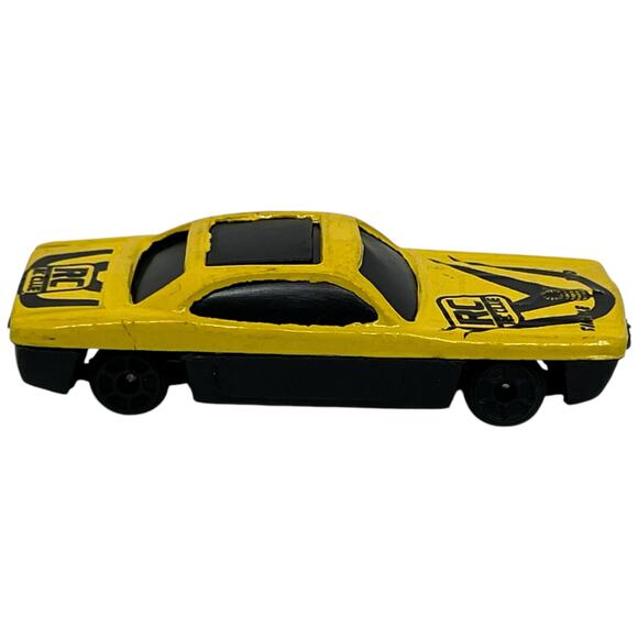Vintage Yellow RC Club Racing Die-Cast Sports Car Toy China 1980s Hot Wheels - Picture 2 of 7